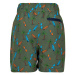 Chlapecké plavky COLOR KIDS Swim shorts short AOP-dark ivy