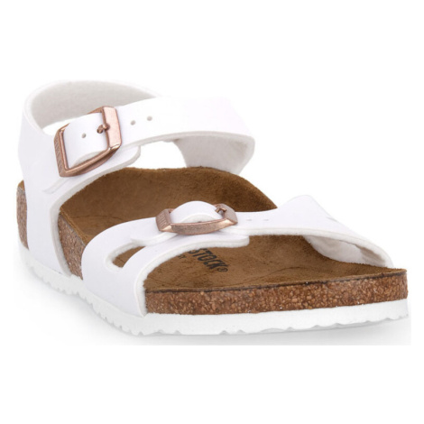 Birkenstock RIO WHITE CALZ S Bílá