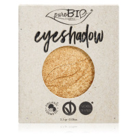puroBIO Cosmetics Compact Eyeshadows oční stíny náhradní náplň odstín 24 Gold 2,5 g