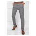 Tmavě šedé pánské kalhoty Dstreet UX3771