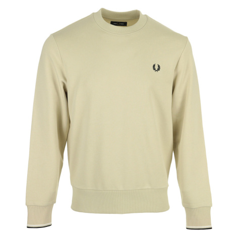 Fred Perry Crew Neck Sweatshirt Béžová