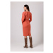 Zavinovací šaty červené model 18914852 - BeWear