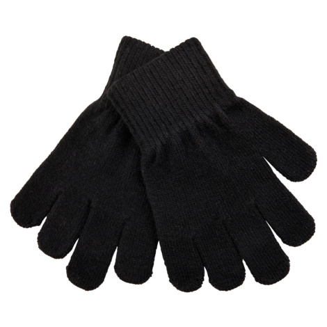 Mikk-Line Mikk - Line dětské vlněné rukavice 93002 Black