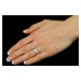 Stříbrný prsten AMELIA s Brilliance Zirconia