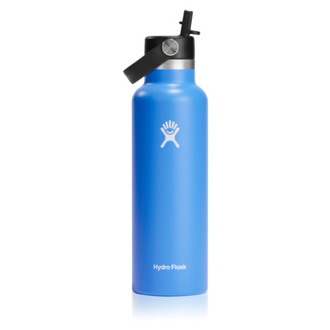 Hydro Flask Standard Mouth Straw Cap termoláhev barva Blue 621 ml