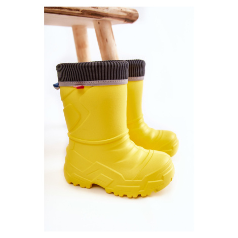 Dětské zateplené boty do deště Befado 162X303