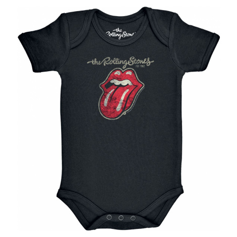 The Rolling Stones Metal-Kids - Classic Tongue body černá
