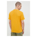 Bavlněné tričko Tom Tailor žlutá barva, s potiskem