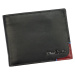 Pánská kožená peněženka Pierre Cardin Jirte - černo-červená