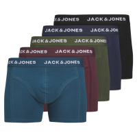 Jack&Jones 5 PACK - pánské boxerky 12259076 Navy Blazer