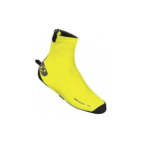 OXFORD voděodolné návleky přes cyklo boty a tretry BRIGHT SHOES 1.0, žluté fluo