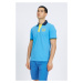 Polokošile la martina man polo s/s piquet stretch azure blue