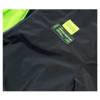 Černo/zelená dámská bunda větrovka (AG3-010)