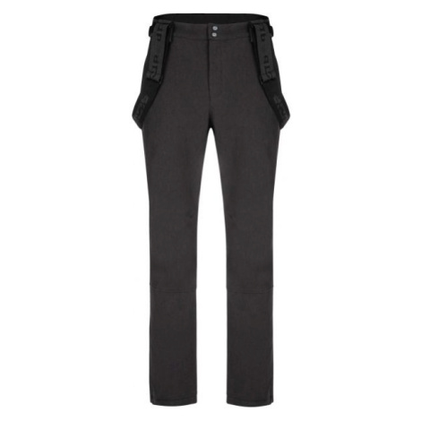 Loap LYENER Pánské softshellové kalhoty, tmavě šedá, velikost