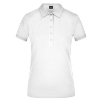 James&Nicholson Dámská polokošile JN709 White