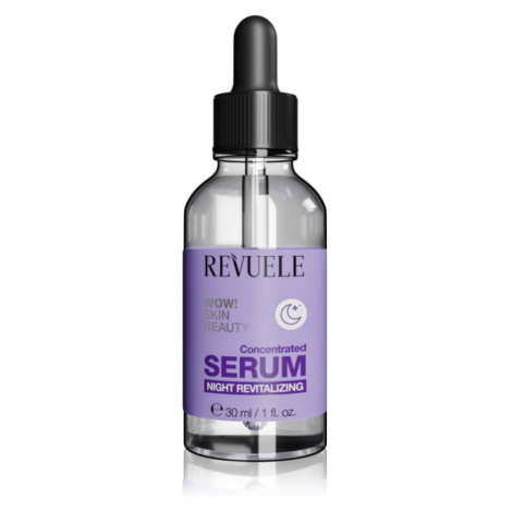 Revuele WOW! Skin Beauty Concentrated Serum Night Revitalizing noční sérum proti vráskám s hydra