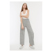 Trendyol Gray Soft Knitted Pants