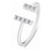 Brilio Silver Okouzlující stříbrný prsten se zirkony RI113W 50 mm
