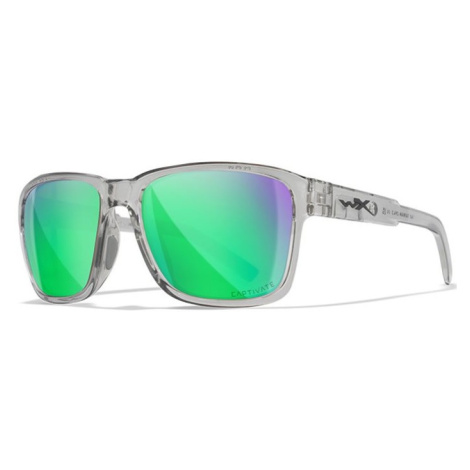 Wiley x polarizační brýle trek captivate polarized green mirror amber gloss crystal light grey