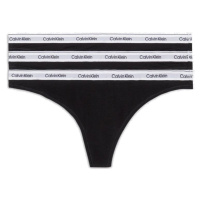 Calvin Klein 3 PACK - dámská tanga PLUS SIZE QD5209E-UB1-plus-size