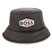 Dětský klobouk BOSS černá barva