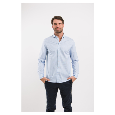 Pánská košile regular Be Lenka Essentials - Blue and White