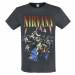 Nirvana Amplified Collection - Unplugged In New York Tričko charcoal