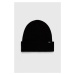 Čepice Vans černá barva, z tenké pleteniny
