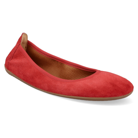 Barefoot baleríny Aylla - Balerína Carmen červené Aylla Shoes