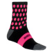 Sensor ponožky Dots Mini černá růžová