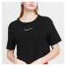 Nike Sportswear Crop Short Sleeve Tee Black