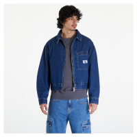 Calvin Klein Jeans Denim Relaxed Zip Up Jacket Denim