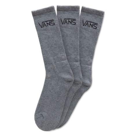 Ponožky Vans Classic Crew 3P heather grey