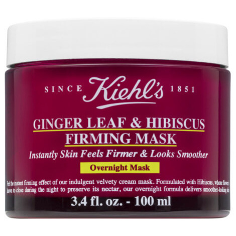Kiehl´s Zpevňující pleťová maska na noc (Ginger Leaf & Hibiscus Firming Mask) 100 ml Kiehl's
