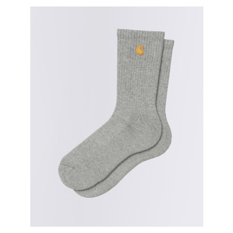 Carhartt WIP Chase Socks Grey Heather/Gold