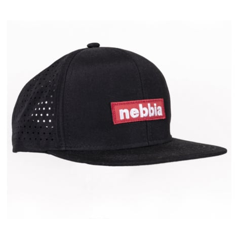 NEBBIA - Kšiltovka SNAPBACK 163 (černá) - NEBBIA