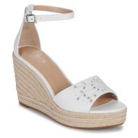 Lauren Ralph Lauren HAANA-ESPADRILLES-WEDGE Bílá