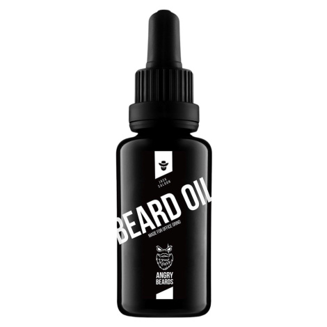 ANGRY BEARDS Beard Oil olej na vousy Jack Saloon 30 ml