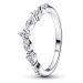 Pandora Okouzlujicí stříbrný prsten se zirkony Timeless 192390C01