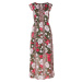 Bonprix BPC SELECTION maxi šaty s květy Barva: Zelená, Mezinárodní