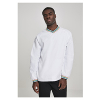 Pánská mikina // Pánský pulovr // Urban Classics Warm Up Pull Over wht/multicolor