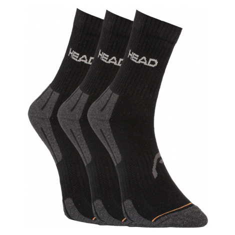 3PACK ponožky HEAD černé (741020001 200) M