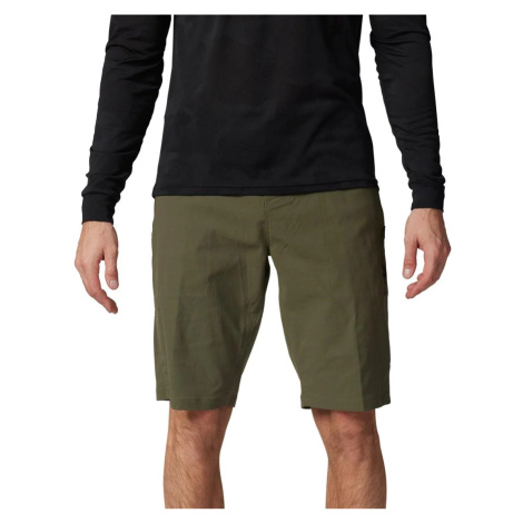 Cyklo šortky Fox Ranger Short W/Liner Olive zelená