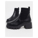 ASOS DESIGN Robbie chunky chelsea boots in black