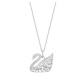Swarovski Luxusní náhrdelník s labutí Swan 5259152