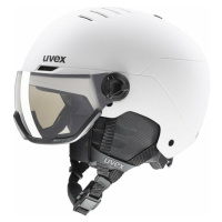 UVEX Wanted Visor Pro V White Mat Lyžařská helma