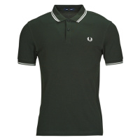 Fred Perry TWIN TIPPED FRED PERRY SHIRT Zelená