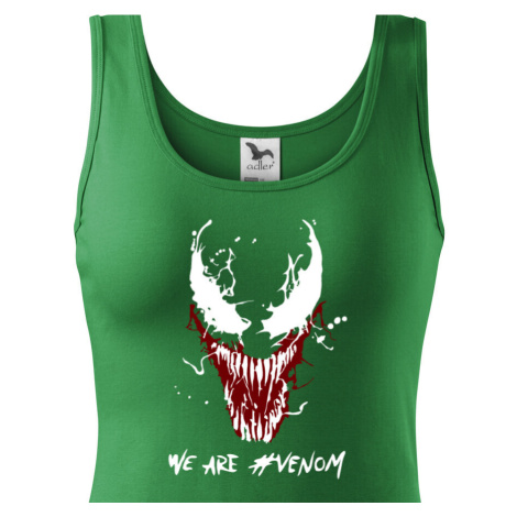 Dámské tričko s potiskem Venom od Marvel - ideální dárek pro fanoušky BezvaTriko