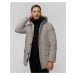 Pánská šedá Péřová Parka Woolrich Arctic Stretch Down Parka