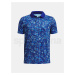 Tričko Under Armour UA Perf Floral Speckle Polo-BLU